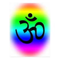 Rainbow Om posters