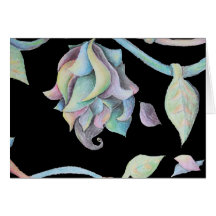 Rainbow Organic Abstract Card