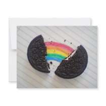 rainbow orio invitations by _junkk rainbow orio invitations