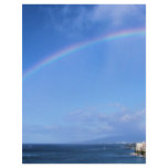 Rainbow over Honolulu, Hawaii flyers