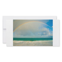 Rainbow over ocean photo cards by haileyfaye Rainbow over ocean photo cards