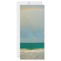 Rainbow over ocean rack cards by haileyfaye Rainbow over ocean rack cards
