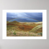 Rainbow Over Painted Hills Print