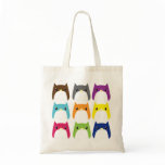 Rainbow Owl Tote Bag