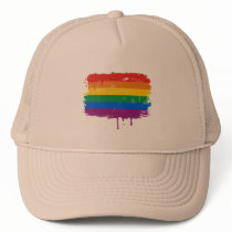 Rainbow Paint hats