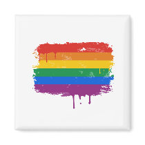 Rainbow Paint Magnet