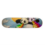 Rainbow_Panda Custom Skate Board