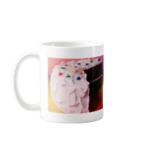 Rainbow Party Cake Coffee Mug