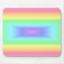 Rainbow pastel box mousepads