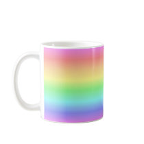 Rainbow Pastel mugs by christigmc Rainbow Pastel mugs