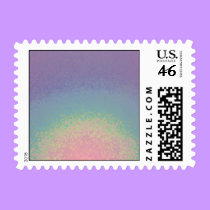 Rainbow pastel - postage stamps by Horseshoes3 Rainbow pastel - postage stamps