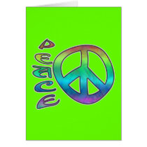 Rainbow Peace Cards