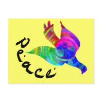 Rainbow Peace Dove Postcard