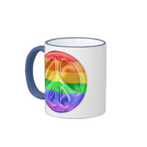 Rainbow Peace Flag Mug