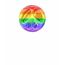 Rainbow Peace Flag T-Shirt