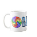 Rainbow Peace Mug