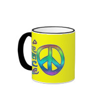 Rainbow Peace Mugs