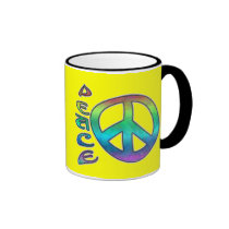 Rainbow Peace Mugs