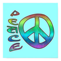 Rainbow Peace Poster