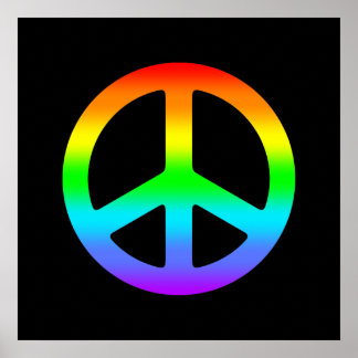 Peace Sign Art & Framed Artwork 