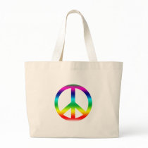 Rainbow Peace Sign Products bags by Scarebaby Rainbow Peace Sign Products bags