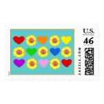 Rainbow Peace Stamp
