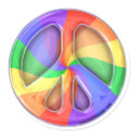 •Rainbow Peace Sticker by Curious_Dreams •Rainbow Peace Sticker