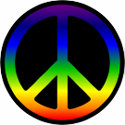 Rainbow Peace Symbol