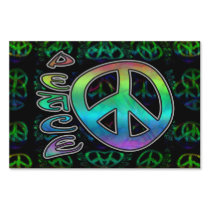 Rainbow Peace Yard Sign