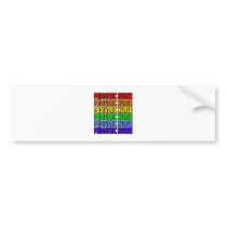 Rainbow Pediatric Nurse bumper stickers
