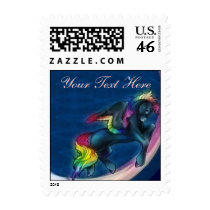 Rainbow Pegasus Postage postage by Customizables Rainbow Pegasus Postage postage