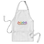 Rainbow Penguins Apron Rainbow Penguins Apron