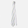 rainbow pentagram necktie