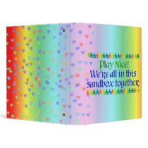 Rainbow People Binders