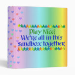 Rainbow People Binders