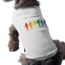 Rainbow People pet clothing by alternateworlds Rainbow People pet clothing