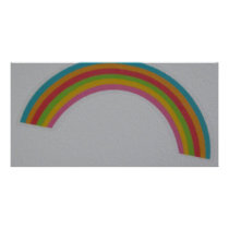 rainbow photo cards