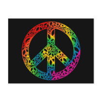 Rainbow Pieces of Peace postcards by rainbowthree Rainbow Pieces of Peace postcards