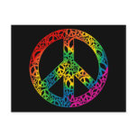 Rainbow Pieces of Peace postcards