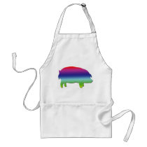 Rainbow Pig aprons