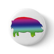 Rainbow Pig buttons