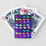 Rainbow Pigs Bicycle Poker Deck