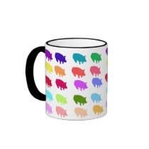 Rainbow Pigs Mug