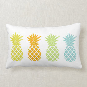 Rainbow Pineapples Pillows