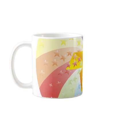 Rainbow Pinwheel Mug by Willowdesign