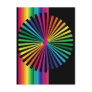 Rainbow PinWheel Post Card