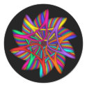 Rainbow Pinwheel stickers by niagaragirl Rainbow Pinwheel stickers