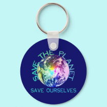 Rainbow Planet keychains