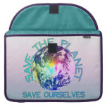 Rainbow Planet Macbook Pro Sleeves