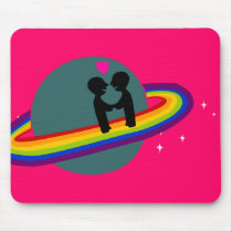 Rainbow Planet Mousepad
